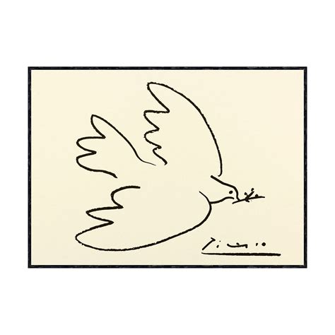 Dove of Peace - Picasso - Touch of Modern