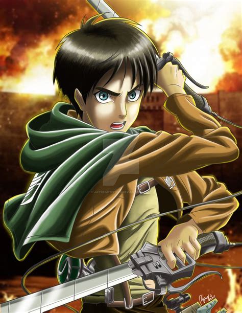 Eren Jaeger by JayofArtistika | Eren jaeger, Attack on titan, Attack on titan anime