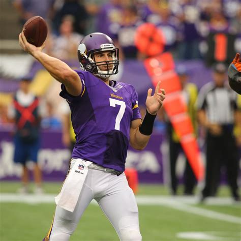 Making a Case for Christian Ponder to Be Minnesota Vikings' Starter in ...