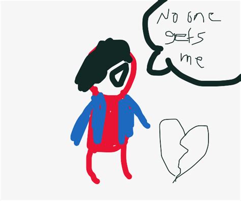 Emo Spiderman - Drawception