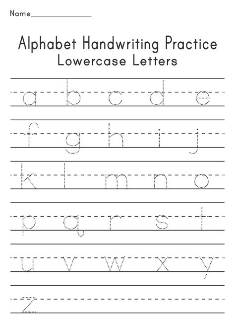 Alphabet Worksheets AZ - 10 Free PDF Printables | Printablee