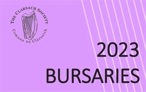 Bursaries 2023 - The Clarsach Society