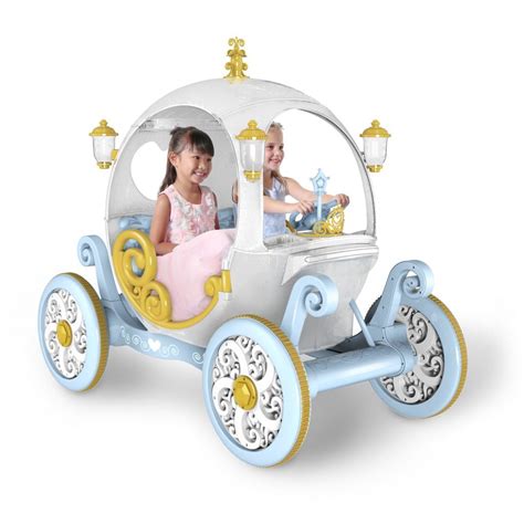 You Can Get A Cinderella Carriage Ride-On For Your Kids That Plays ...