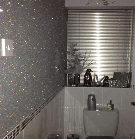 Glitter - Stardust - Shades of Silver / Black | Silver paint walls ...