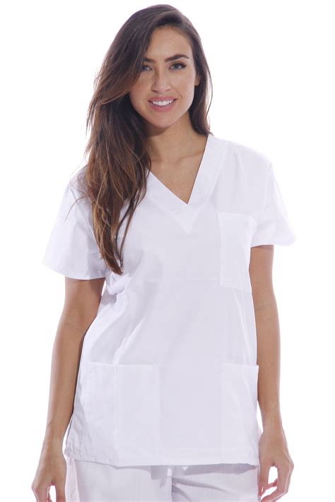 Dreamcrest - Dreamcrest Ultra Soft Women's Scrub Tops / Medical Scrubs ...