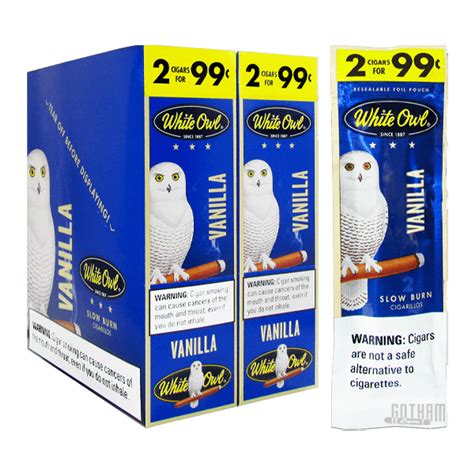 White Owl Cigarillos White Peach | Gotham Cigars