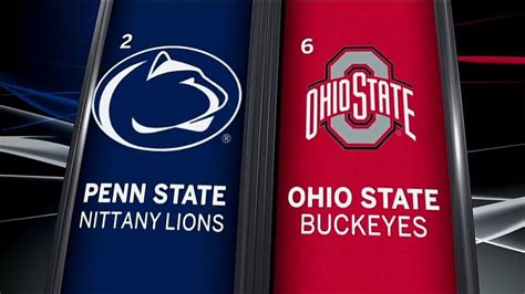 Ohio State Buckeyes vs. Penn State Nittany Lions | Ohio Stadium ...