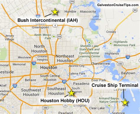 Transportation Options to the Houston (Bayport) Cruise Terminal | Galveston Cruise Tips