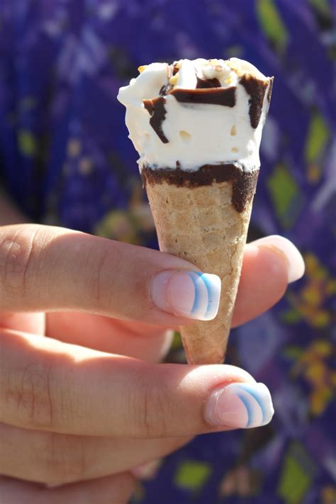 Free Images : hand, person, girl, food, cone, baking, ice cream ...