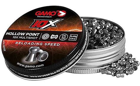 Gamo 6322546BL54 Swarm 10X 177 Pellet Hollow Point 500 Per Tin | Larry ...