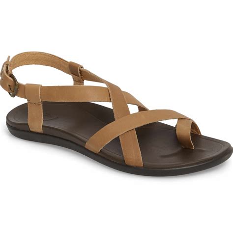 OluKai 'Upena' Flat Sandal (Women) | Nordstrom | Womens sandals, Sandals, Toe loop sandals