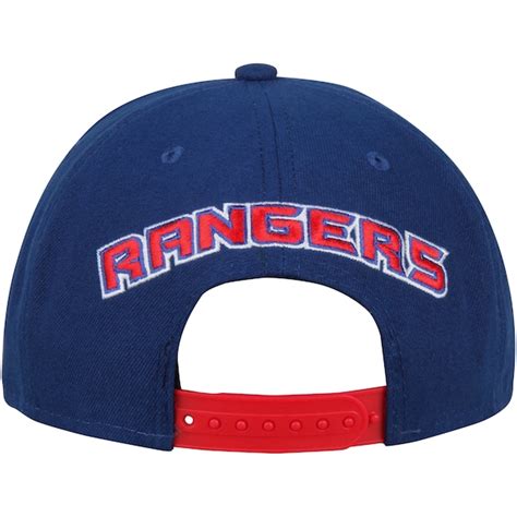 Mens New York Rangers New Era Royal Blue Practice Snap Original Fit ...