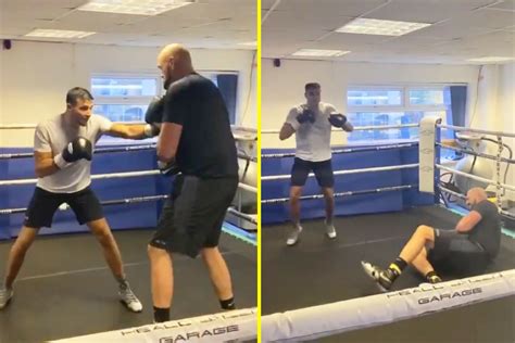 Tommy Fury once 'knocked out' Tyson Fury with body shot in sparring ...