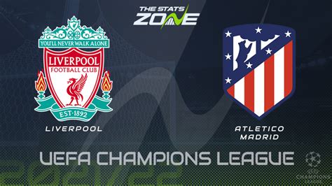 Group Stage – Liverpool vs Atletico Madrid Preview & Prediction - The Stats Zone