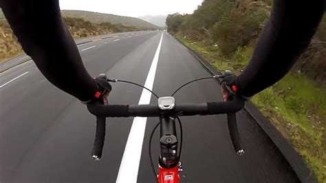 GoPro Hero 2 chest mount test road bike - YouTube