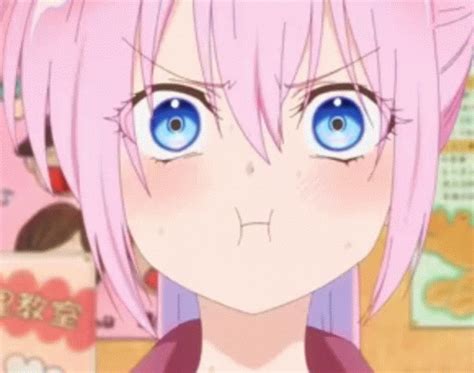 Anime Pout Meme - Anime Pout - Discover & Share GIFs