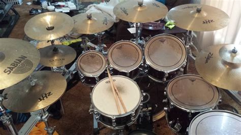 Music Images Gallery: Pearl 7 Piece Drum Set