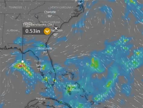 Storm To Greet Hurricane Season In Florida