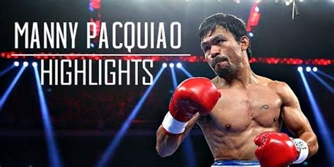 Manny Pacquiao Highlights (Greatest Hits) • Mixfight