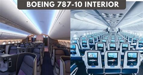 Boeing 787-10 Seat Map With Airline Configuration