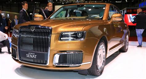 Russia’s Aurus Senat Luxury Limousine Officially Enters Production ...