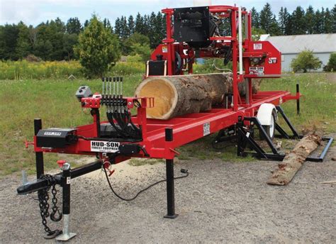 Hud-Son H360 Hydraulic Portable Sawmill Hydraulic Log Loader | Sawmill ...