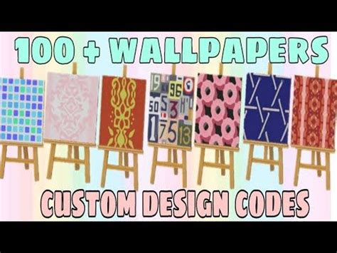 ACNH Awesome Wallpaper Custom Design Codes | Acnh wallpaper designs ...