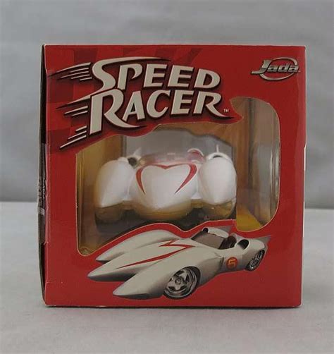 Jada Toys Mach5 5 White Red 1/24 Mini Car | eBay