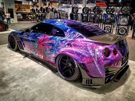 Modified Nissan GTR Wrapped by Color Bomb Wraps Top Luxury Cars, Super Luxury Cars, Sports Cars ...