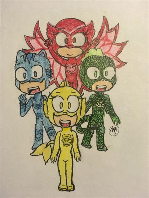 The PJ Masks and new Oc Aquafish together by Andrea6675 on DeviantArt