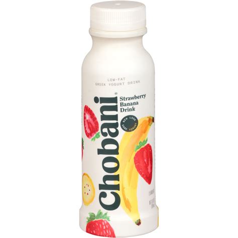 Chobani® Strawberry Banana Low-Fat Greek Yogurt Drink | Food | My ...