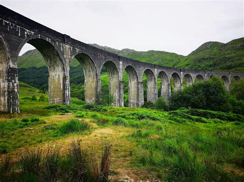 Glenfinnan Viaduct - better known as the 'Harry Potter Bridge' - Scottish Highlands : r/travel