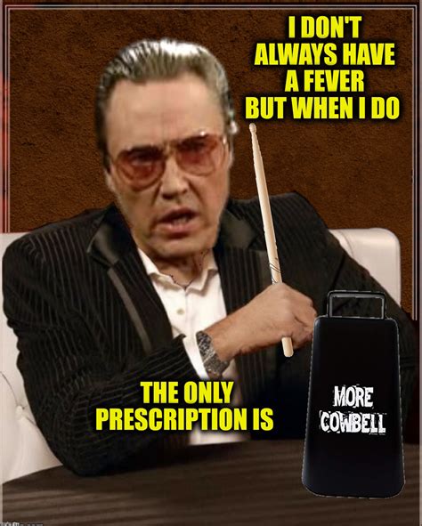 Christopher Walken Cowbell Meme