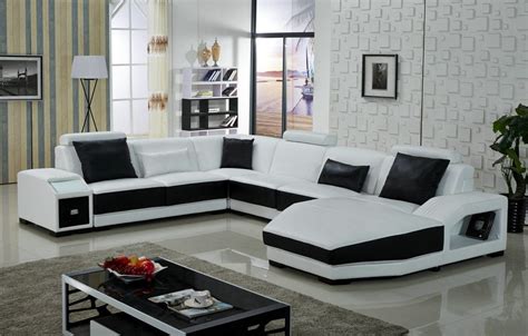 15 Best Black and White Sectional Sofa