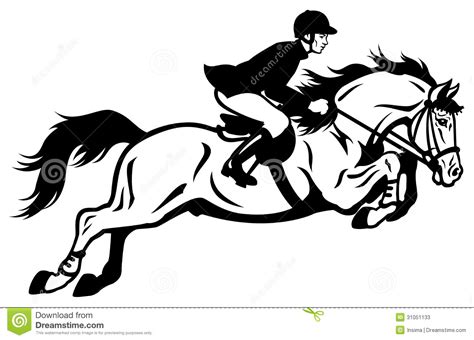 Horse Jumping Clipart & Look At Clip Art Images - ClipartLook