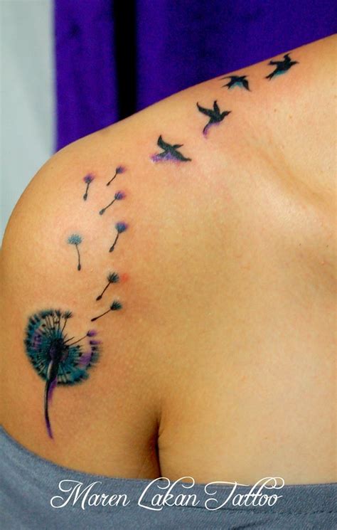 15 Dandelion Tattoo Designs to Be Adored - Pretty Designs