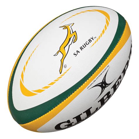 South Africa Rugby Replica Ball by Gilbert - Size 5 - World Rugby Shop