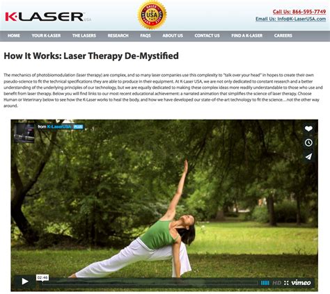 K-Laser Therapy: A plain-language video overview of the science behind it