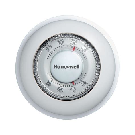 Honeywell Round Mechanical Thermostat Heat Only-CT87K - The Home Depot