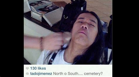 Tado Jimenez’s Instagram post: ‘North or South . . . cemetery’ | Inquirer Entertainment