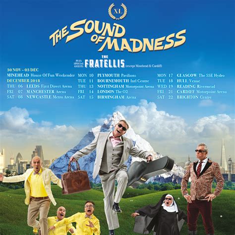 Music: Madness to bring The Sound of Madness Tour to Motorpoint Arena Nottingham 13 December ...