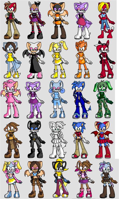 Dollmaker Sonic girls by MechaTikal on DeviantArt