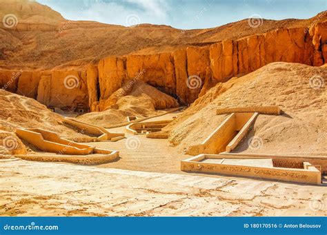 Valley of Kings. the Tombs of the Pharaohs. Tutankhamun. Luxor. Egypt ...