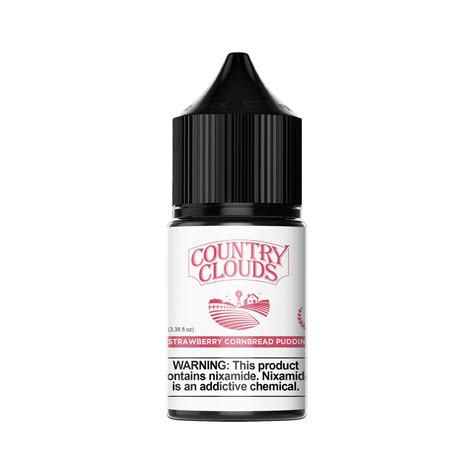 Country Clouds Nixamide – Strawberry Cornbread Pudding (SCBP) 30ml - Buffalo Distro Country ...