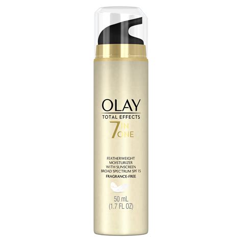 Olay Total Effects Fragrance-Free Featherweight Face Moisturizer with ...