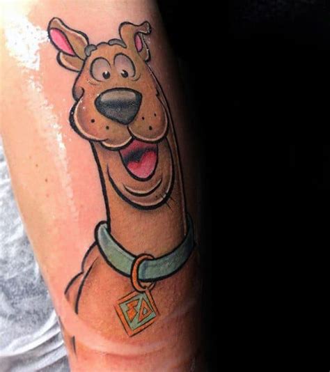 60 Scooby Doo Tattoo Designs For Men - Cartoon Ink Ideas