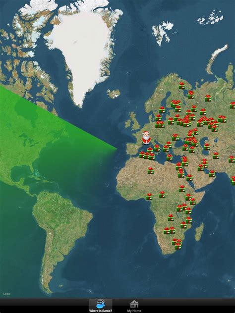Where is Santa