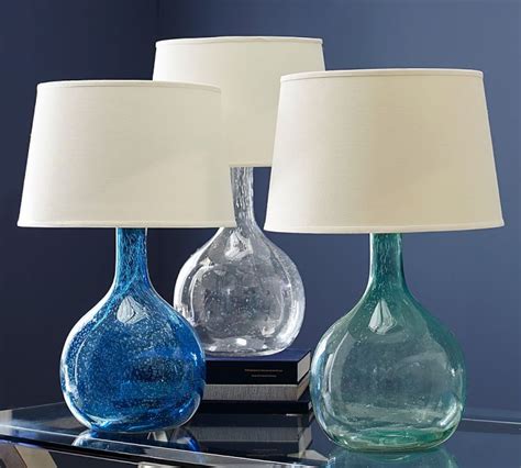 Eva Colored Glass Table Lamp | Everything Turquoise