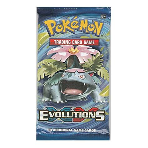 Pokémon Trading Card Games: XY Evolutions Trading Card Game Booster ...