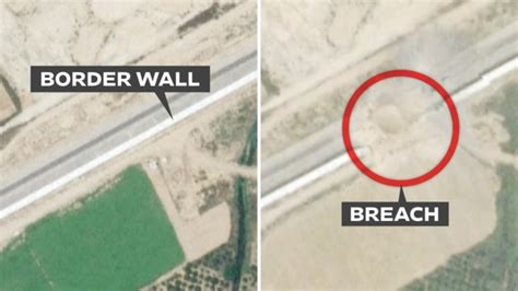 Satellite Images Show Breaches of Gaza Border Wall at Erez Crossing ...